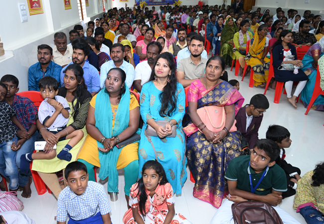 Bro Andrew Richard celebrates his 60th Birthday with grandneur amidst a large number of devotees here on Sunday, 16th, 2023, at Grace Ministry Prayer Centre Budigere in Bangalore with a myriad of wishes.